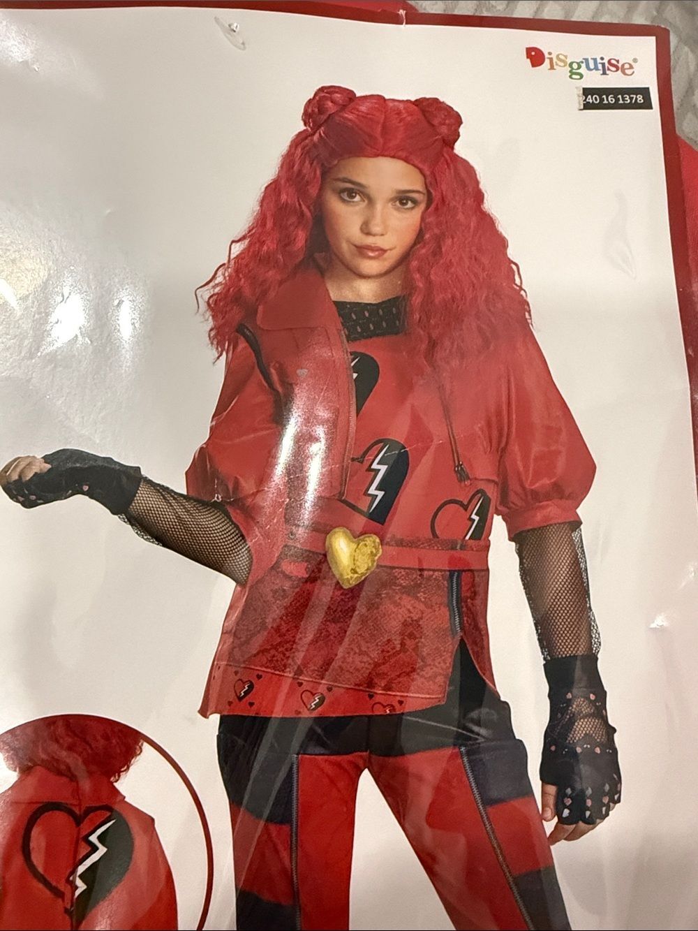 Disney Descendants 4 Deluxe The Rise Of Red Halloween Costume Small 4/6X - Picture 2 of 13